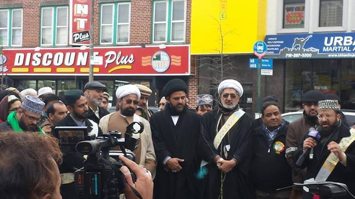 Image / Shia, Sunni Muslims March to Celebrate Milad Un Nabi in New York