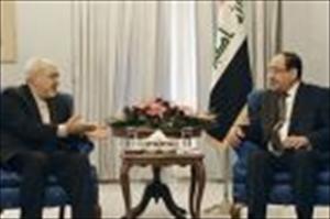 Treffen zwischen Zarif und Al-Maliki in Bagdad