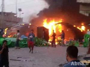 مقتل واصابة 34 شخصا بتفجير مجلس عزاء بمحافظة ديالى العراقية