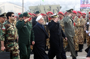 Rohani : Forces armées prêtes à défendre l'Iran