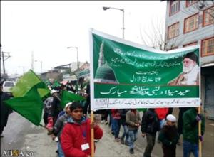 تصویری رپورٹ/ ہفتہ وحدت کی مناسبت سے کشمیر کے شہر سرینگر میں جلوس اتحاد