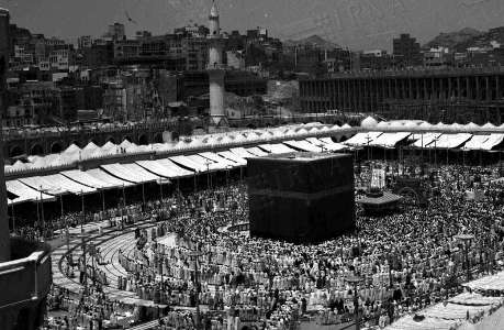 Kaaba vor einigen Jahrzehnten