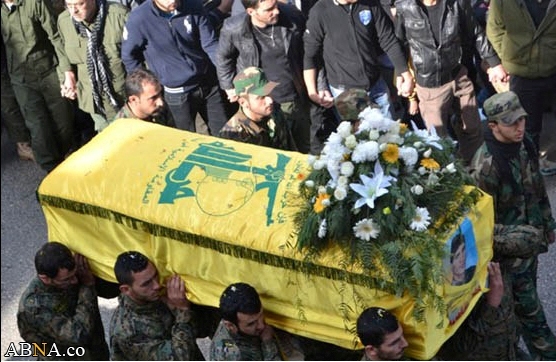 بالصور / حزب الله اللبناني يشيع الشهيد «صلاح الدين يوسف» بعد شهرين من استشهاده