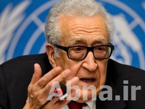 الإبراهيمي يعقد لقاءات منفصلة مع الوفدين السوريين الى مؤتمر "جنيف-2"