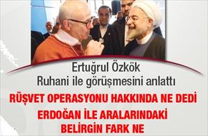 Ruhani rüşvet operasyonu hakkında ne dedi
