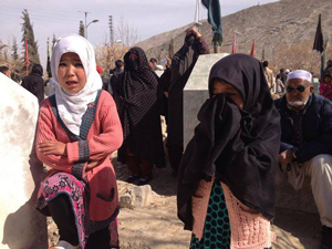 شہدائے کوئٹہ کے جنازے اور تدفین کے مناظر
