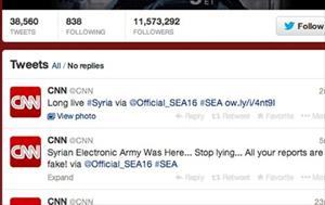 Syrian group hacks CNN social media accounts