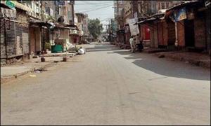 سندھ کے مختلف شہروں میں شٹرڈاون ہڑتال