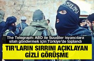 TIR'ların sırrını açıklayan gizli görüşme