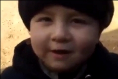 Syria: The Smallest Militant is a 4 Years Old One!