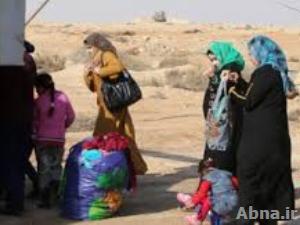 عودة اهالي منطقة البو بالي الى مساكنهم بعد تطهيرها من عناصر "داعش" الارهابي في الانبار