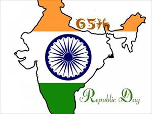 धूमधाम से मनाया गया 65वां रिपब्लिक डे।