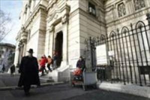 Cabezas de cerdos en la embajada de Israel en Roma