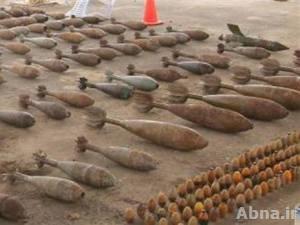 ضبط مخبأ عتاد يحتوي على 333 قنبرة هاون و133 حشوة دافعة في بغداد
