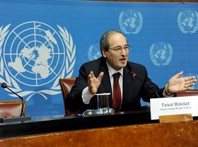 Faisal Mikdad: Assad to Remain President Until Syrian People Say Otherwise