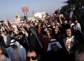 Bahraini forces open fire at mourners