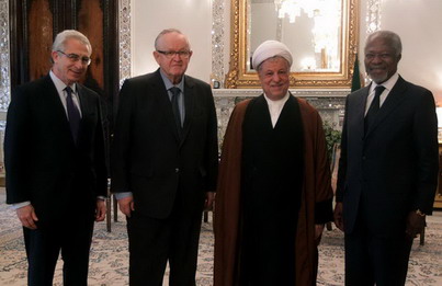 Rafsandjani exhorte les ex-dirigeants de contribuer à réduire la violence