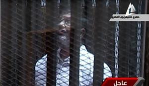 Morsi in Glaskäfig:"Ich bin Ägyptens Präsident"