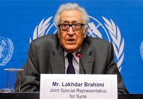 Brahimi: No Breakthrough in Syria Talks, Iran Presence Could Be Useful