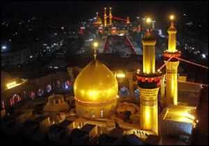 حضرت امام حسین (ع)کے روضہ پر اقوام متحدہ کے نمائندہ کی حاضری+تصویر