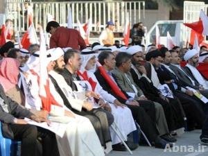 بالصور / تجمع جماهيري كبير في البحرين للتأكيد على الرفض الشعبي لقرار النظام بحل "المجلس العلمائي"