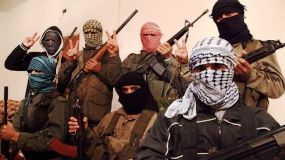 A Shia Muslim beheaded by Syrian rebels, amateur video shows