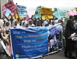 Nigeria Muslims Mark Hijab Day