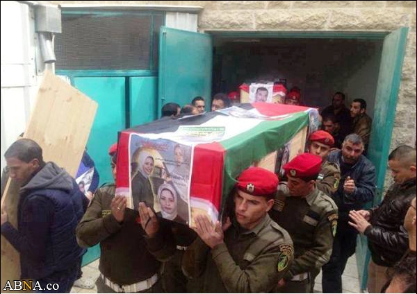 ۱۲ سال کے بعد فلسطینی شہیدہ کا جلوس جنازہ +تصاویر