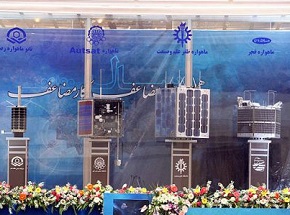 Iran unveils new home-built satellites