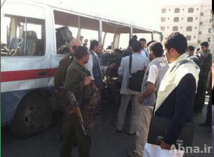 قتيلان و8 جرحى في انفجار استهدف حافلة للجيش اليمني في صنعاء