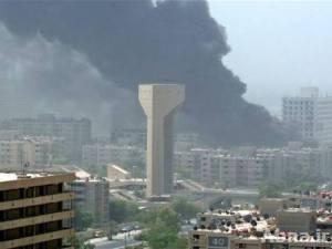 قتلى وجرحى بتفجيرين استهدفا وزارة الخارجية ومدخل المنطقة الخضراء وسط بغداد