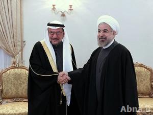 «الشيخ روحاني» يبحث مع أمين عام منظمة التعاون الإسلامي الأزمة السورية + صور
