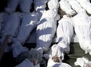 Азғын “ИШИД” террорчуларынын кувеjтли командиринин гәрәҝаһында 40 инсан ҹәсәди ашкарланыб