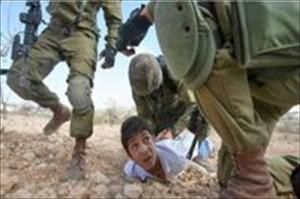 فلسطینی علاقوں پر صہیونی فوجیوں کے حملے