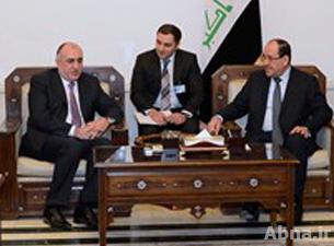 المالكي يبحث مع وزير خارجية اذربيجان التعاون الثنائي والاخير يعلن فتح سفارة لبلاده في بغداد