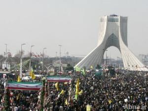 انطلاق مسیرات ملیونیة احتفالا بذکری انتصار الثورة الاسلامیة فی ایران