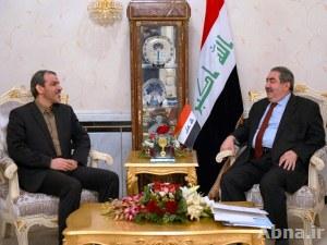 وزير الخارجية العراقي يلتقي السفير الإيراني في بغداد
