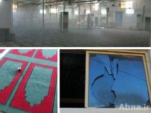 بالصور / قوات النظام البحريني تعتدي على جامع "الإمام الصادق (ع)" أكبر جامع للشيعة في البلاد