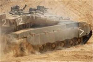 Israelische Panzer greifen Gazastreifen an