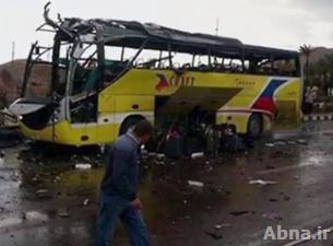 قتلى و14 جريحا في إنفجار حافلة سياحية في طابا بسيناء