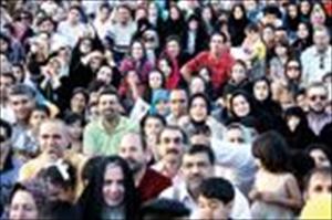 Bevölkerung in Iran: 77, 3 Mio.
