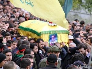 بالصور / حزب الله اللبناني يشيع الشهيد «قاسم عبد الرؤوف علو»