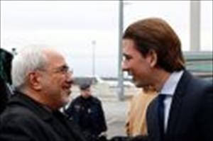 Treffen zwischen Außenministern Irans und Österreichs