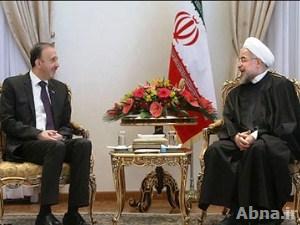 «الشيخ روحاني» يجدد دعم إيران للجهود التي تقوم بها القيادة السورية من أجل مكافحة الإرهاب