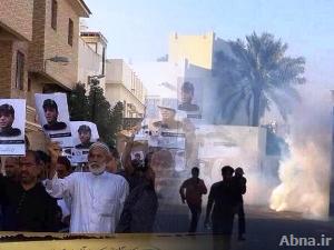 بالصور / قوات النظام البحريني تقمع تظاهرة غاضبة خرجت احتجاجا على استشهاد «جعفر الدرازي»