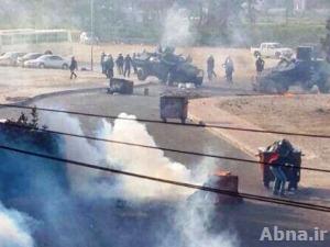 بالصور / قوات النظام البحريني تقمع بوحشية التظاهرات الغاضبة لإستشهاد «الدرازي» في منطقة "الديه"