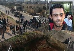 Massive Funeral for Palestinian Martyr Motazz Washaha