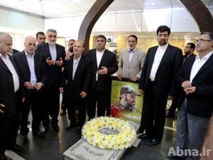 «بروجردي» يزور اضرحة الشهيد «عماد مغنية» وشهداء المقاومة اللبنانية