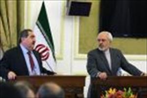 Pressekonferenz der Außenminister Irans und des Irak