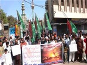 ملک بھر کی طرح سندھ میں بھی علامہ ناصر عباس جعفری کی اپیل پر ’’اینٹی طالبان ڈے‘‘ منایا گیا